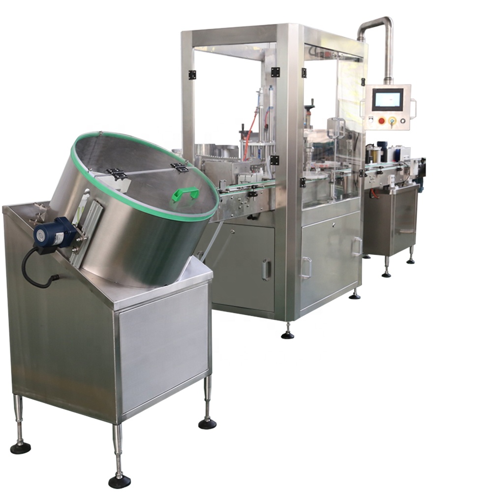 Petite machine d'embouteillage de bouteilles en plastique PET pour compte-gouttes aseptique