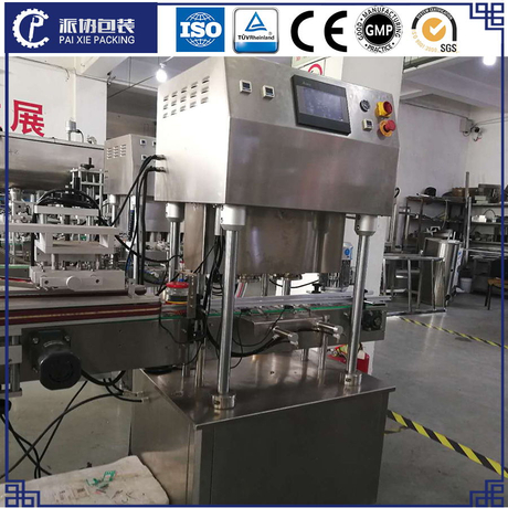 Machine de capsulage automatique en ligne pour bouchon de pompe